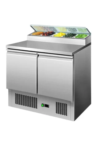 saladettes-table-refrigeree-240-litres-2-portes-gn-1-1-dosseret-5-x-gn-1-6-l2g-ps200.jpg - COINDECO Équipement Fès - Fès