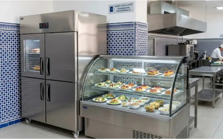 Armoires et vitrines réfrigérées professionnelles à Fès Maroc