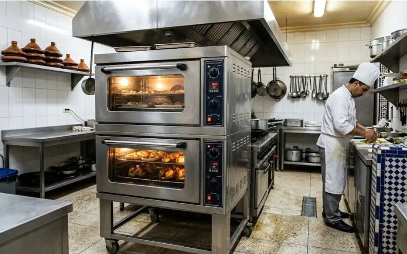 Four à convection professionnel pour restaurant à Fès Maroc