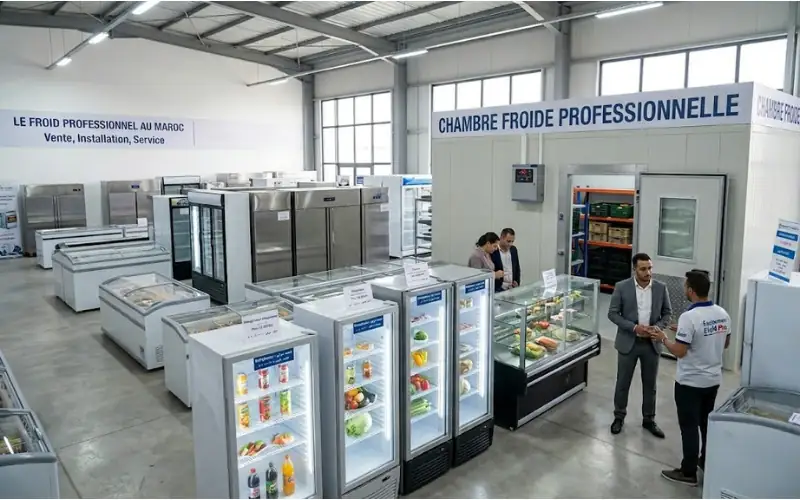 Gamme complète équipements frigorifiques professionnels CoinDeco Équipement à Fès Maroc