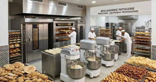 Matériel de boulangerie et pâtisserie professionnelle à Fès Maroc