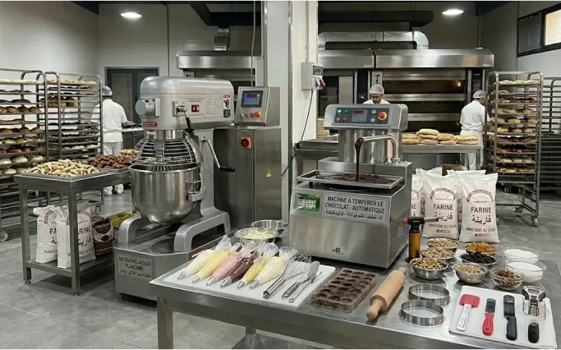 Matériel de pâtisserie spécialisé pour pâtisserie professionnelle à Fès Maroc
