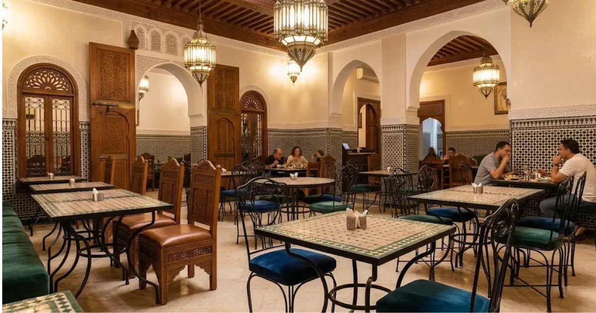 Mobilier CHR à Fès : tables, chaises et terrasses