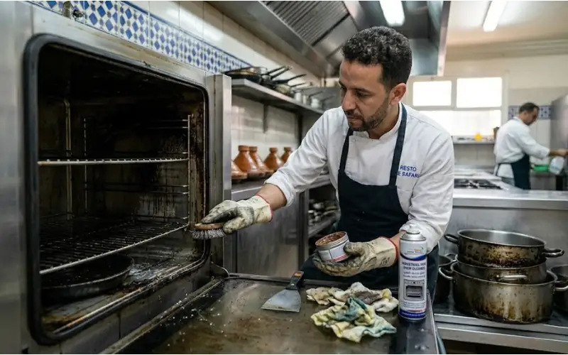 Entretien et nettoyage des équipements de cuisson professionnels au Maroc